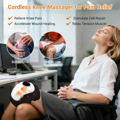 Knee and Joint Pain Physiotherapy Massarger with Vibration Heat Air Compression