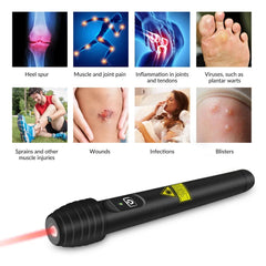 ZJZK 500mW 808nm Laser Acupuncture Pen for Pain Relief Therapy Acupoints Meridian