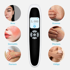 ZJZK Portable 308nm Excimer UVB Light- Vitiligo/Psoriasis Light Therapy Device